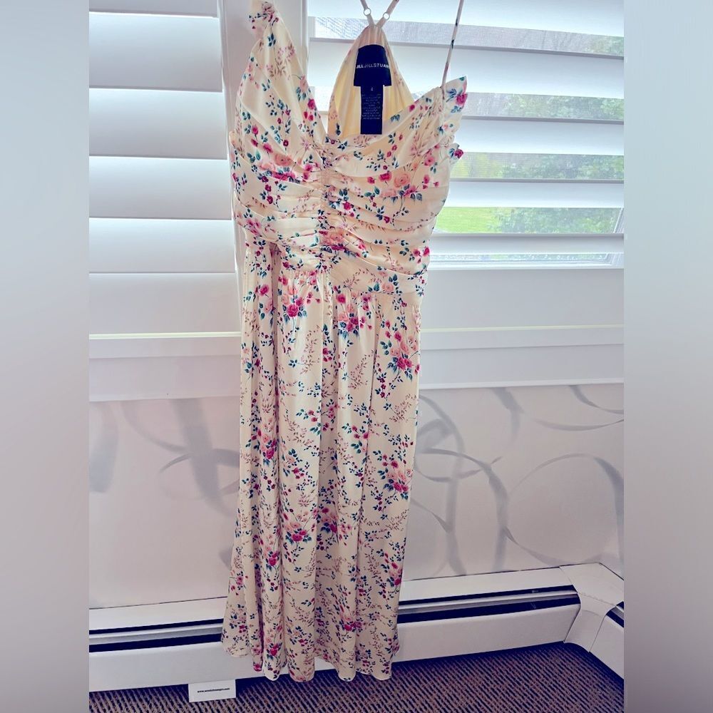 Jill Jill Stuart Floral Midi Dress Size 4